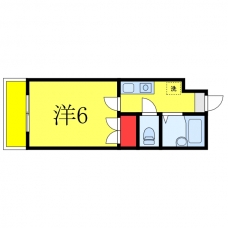 サンハイツB SHIBUYAの間取り図
