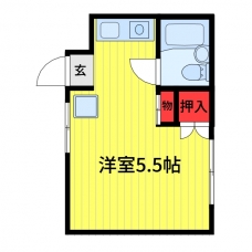 ルーブル子安の間取り図