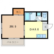ゴッドマンションの間取り図