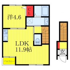 メルヴェーユの間取り図