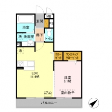 ロイヤルローズの間取り図