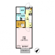 リベラ オイカワの間取り図