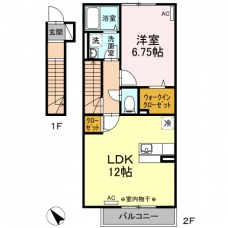 グリーンコートの間取り図