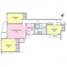 アビタシオンの間取り図