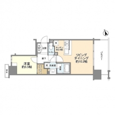 シティハウス西池袋の間取り図
