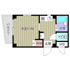 エムハイツの間取り図