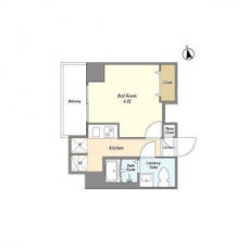 アルファコート西川口２７の間取り図
