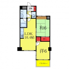 ライオンズプラザ川口本町の間取り図