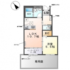ナチュラルライズの間取り図