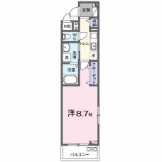 カンパニュールの間取り図