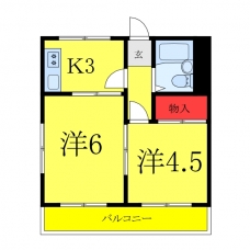 グリーン・コーポの間取り図