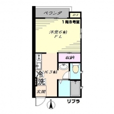 Ｌｉｖｅ　Ｌａ（リブラ）の間取り図