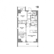 BPRレジデンス東日暮里の間取り図