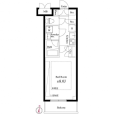 ＡＲＴＥＣＡＳＡ　Ａｌｉｖｉｅ　綾瀬の間取り図