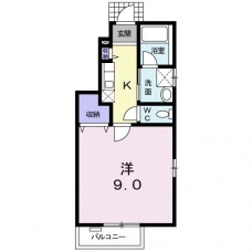 エスポワ－ルの間取り図