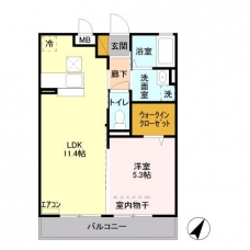 ガーデンヒルズの間取り図