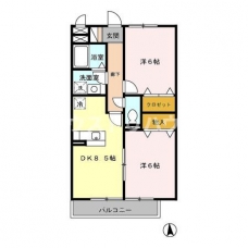 カーサニコルの間取り図