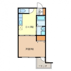 ボヌールＣ棟の間取り図