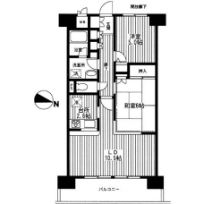 プリムベール南浦和の間取り図