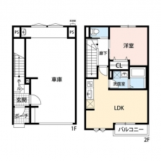 アヴァンティ環八西台の間取り図