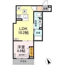 セレスティア皿沼の間取り図
