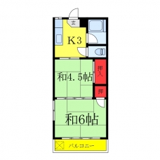 第二大信マンションの間取り図