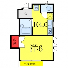 Ｄｉｍｏｒａ赤塚の間取り図