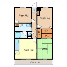バルトハイムの間取り図