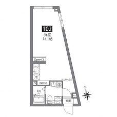 アザレア王子本町の間取り図