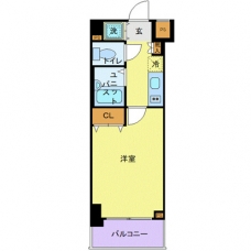 スカイコートスパシエ池袋の間取り図