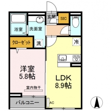 Prendre Simonsの間取り図