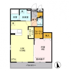 リモージュ新郷の間取り図