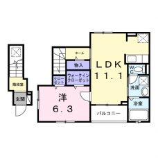 ファミリエの間取り図
