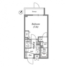 ルネサンスコート王子の間取り図