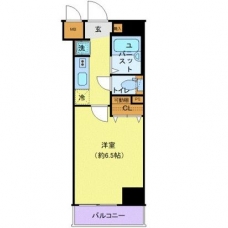 エステムプラザ神楽坂North　Residenceの間取り図