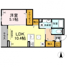 カーサリオの間取り図
