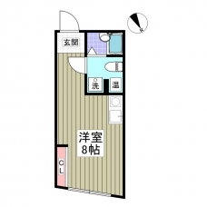 ＣＯＣＯＦＬＡＴ　ＴＡＢＡＴＡⅠの間取り図