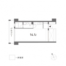 treventoの間取り図
