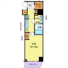 クレヴィスタ西巣鴨の間取り図