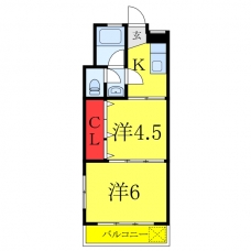 須田ビルの間取り図