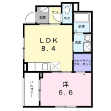 ｍｏｄｅｒｎｏ（モデルノ）の間取り図