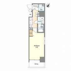 アクシーズタワー新都心の間取り図