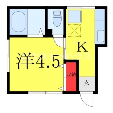 さくら荘の間取り図