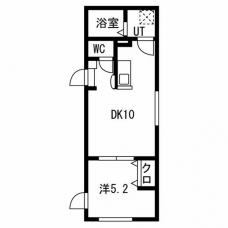 サンインキューブ池袋の間取り図