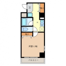 シャンフレア北浦和の間取り図