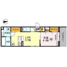 chardon nordの間取り図