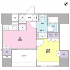 コンフォリア池袋ＤＥＵＸの間取り図