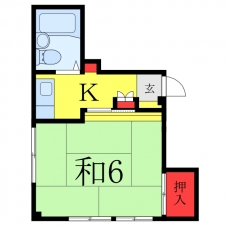 ミツエハウスの間取り図