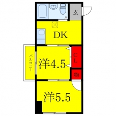 豊島リバーハイツの間取り図