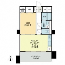 ドミール千駄木の間取り図